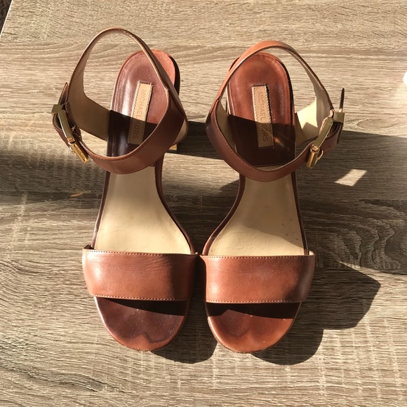 Michael Kors Block Heel Sandals - Picture 5 of 6